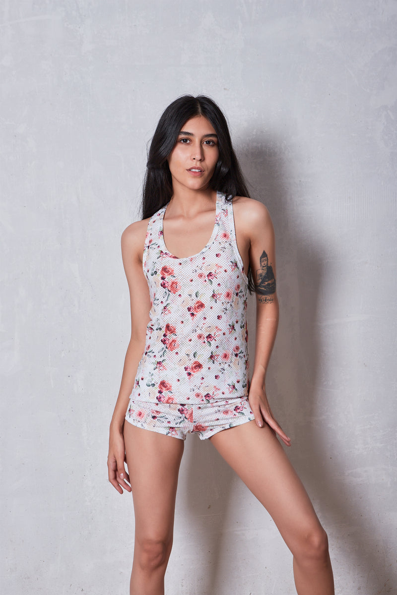 CAMISETA FLORAL by Rose